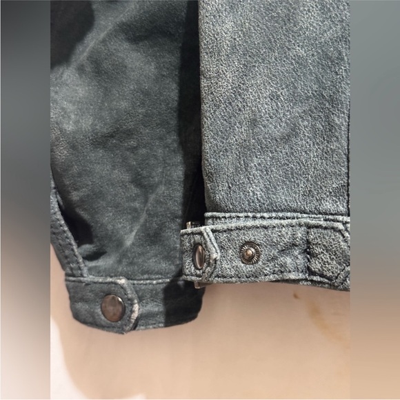 Danier Charcoal Suede Jacket - Picture 7 of 12